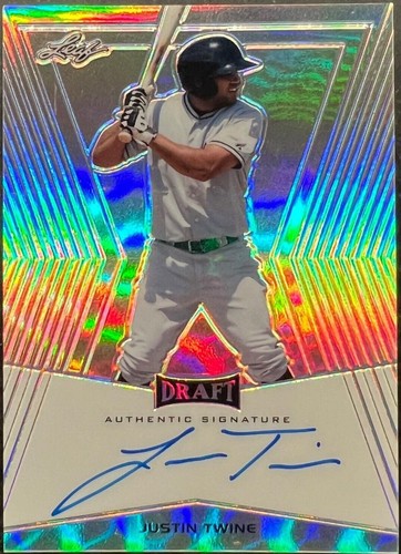 2014 Leaf Metal Draft - Justin Twine #BA-JT1
