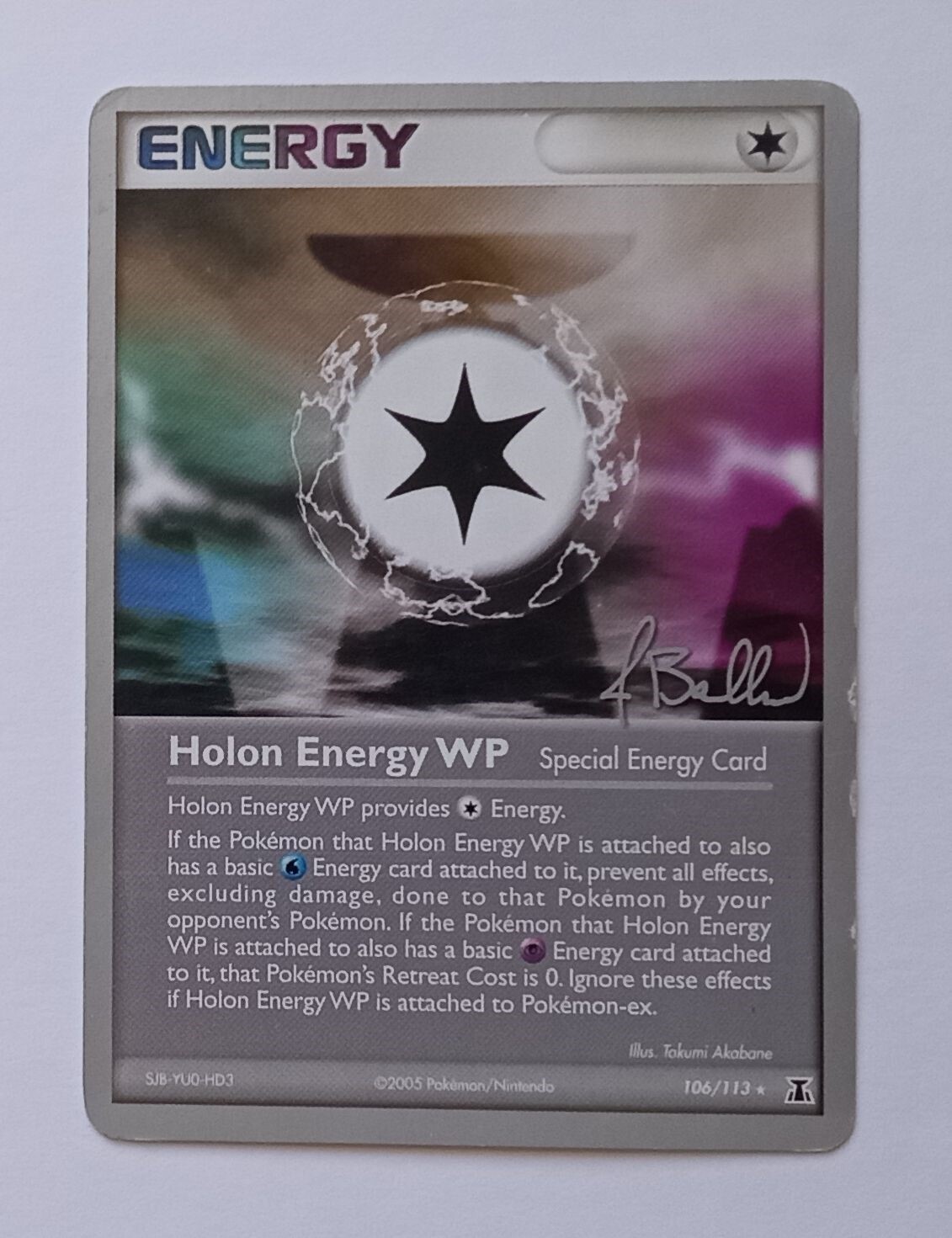 Pokemon TCG Energy Set of 6 Reverse Holo 2006 League Promo