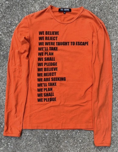 RAF SIMONS | BIG FIT T-SHIRT (KIDS IN AMERICA) 半袖Tシャツ RAF SIMONS | BIG FIT T-SHIRT (KIDS IN AMERICA) 半袖Tシャツ