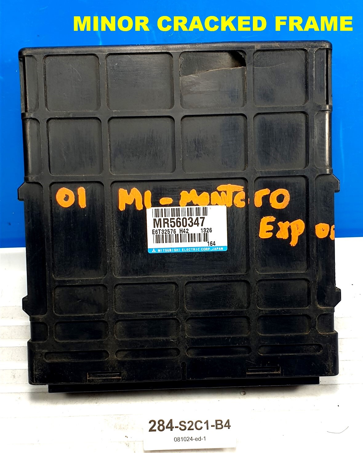 MITSUBISHIのテレビ ENGINE COMPUTER MITSUBISHI MIRAGE 1997 MD322254 E2T65687 1.8