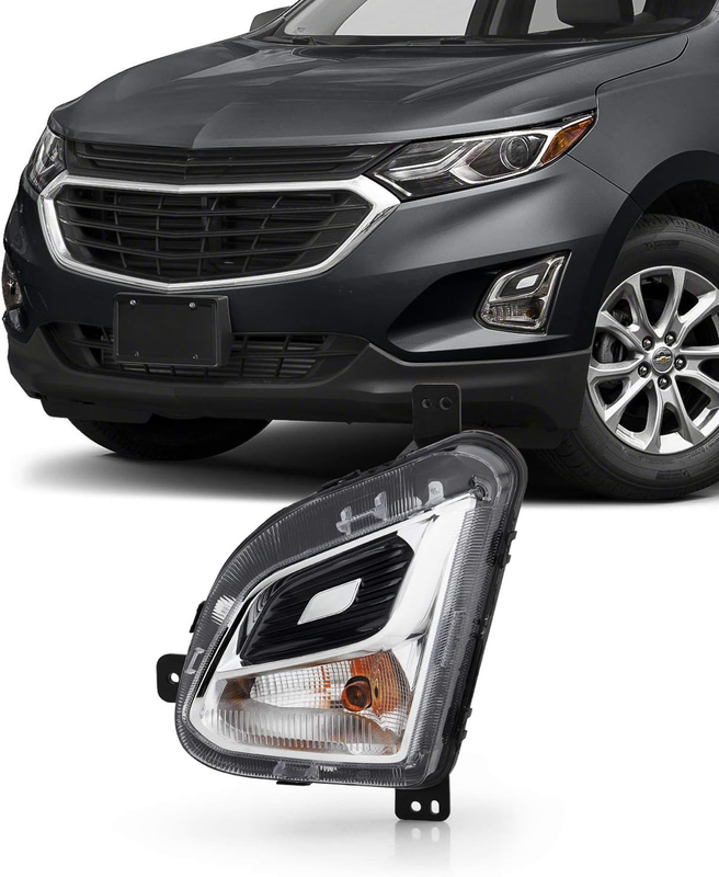 Bumper Parking Fog Light Drivers Side for 2018 2019 2020 2021 Chevy Equinox