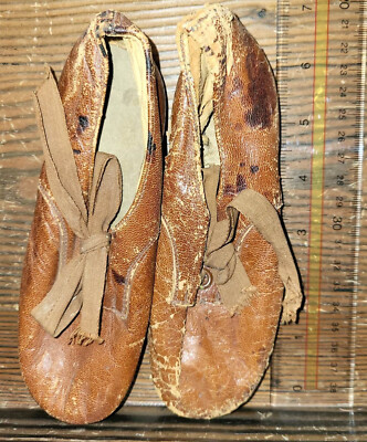 Antique Pair of Young Person's Shoes