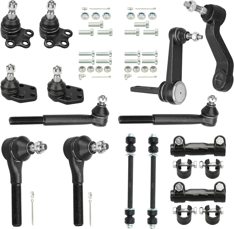 2WD Front Upper Lower Ball Joints Suspension Kit for 2000-2001 Dodge Ram 1500