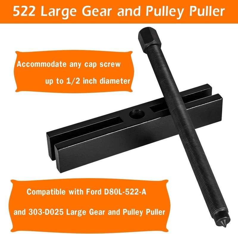7393 Gear And Pulley Puller & 522 Large Gear And Pulley Puller For Otc