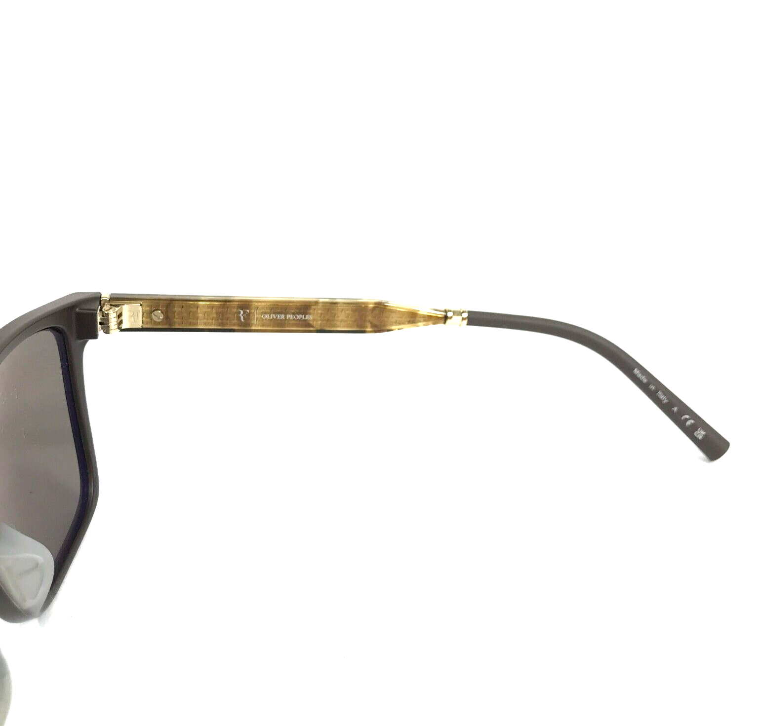 Pre-owned Oliver Peoples X Roger Federer Sunglasses Ov5553su 70055a Mr. Federer In Umber In Brown