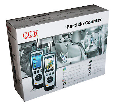 CEM DT-9881 HCHO CO Detector Air Particle Counter with Color LCD Display Camera