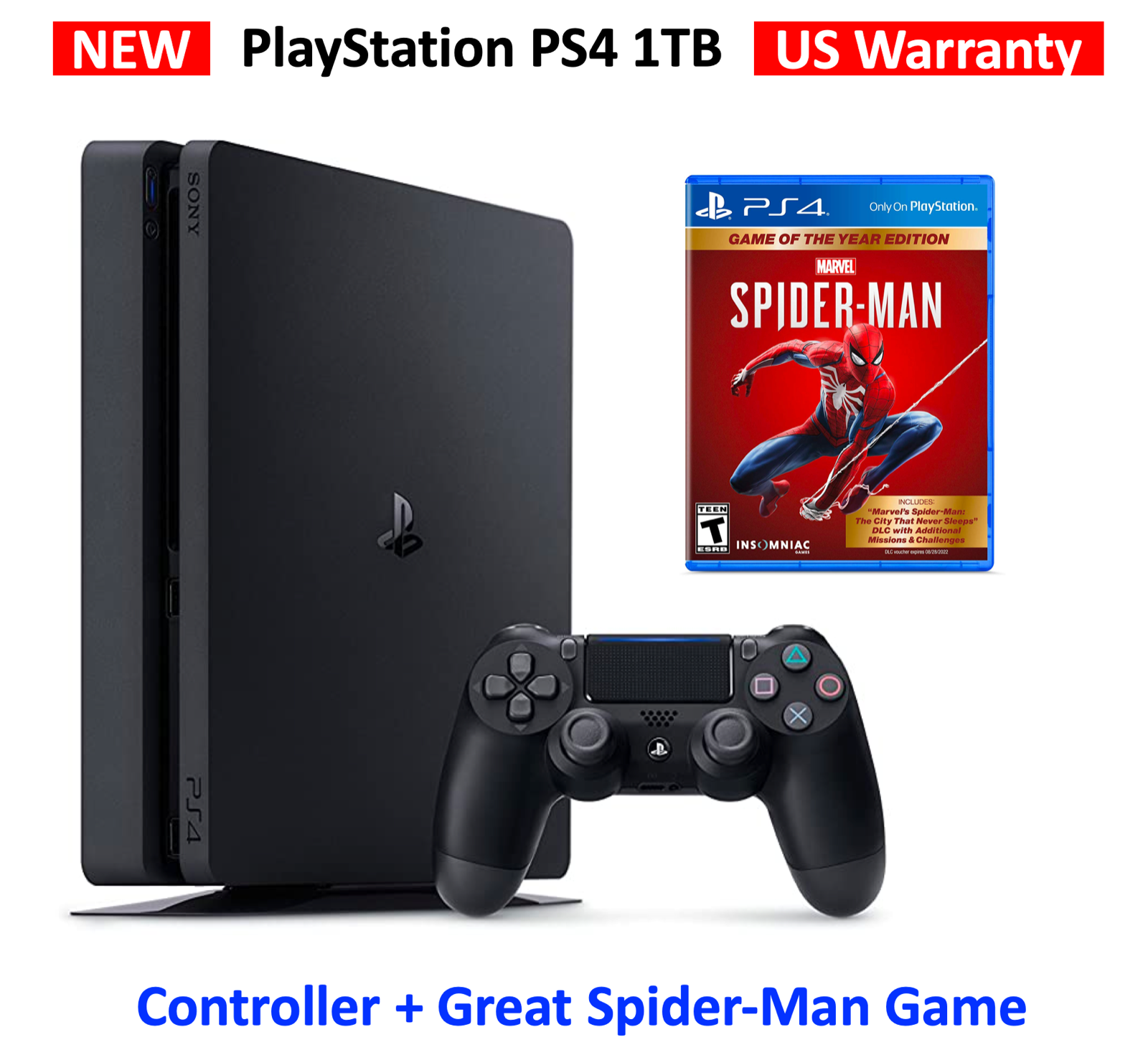 ps4 1tb spiderman edition