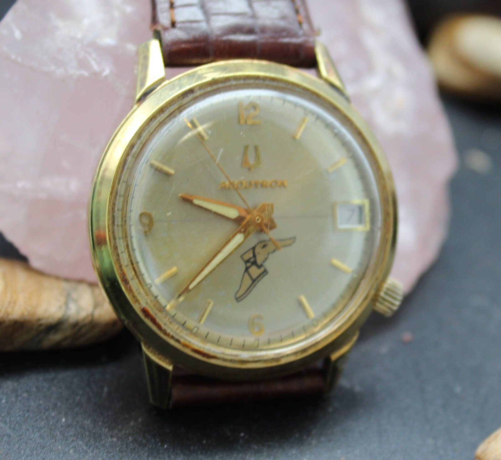 Bulova 1977 Goodyear Service Accutron Mens Vintage Wrist Bulova 1977 Goodyear Service Accutron Mens Vintage Wrist
