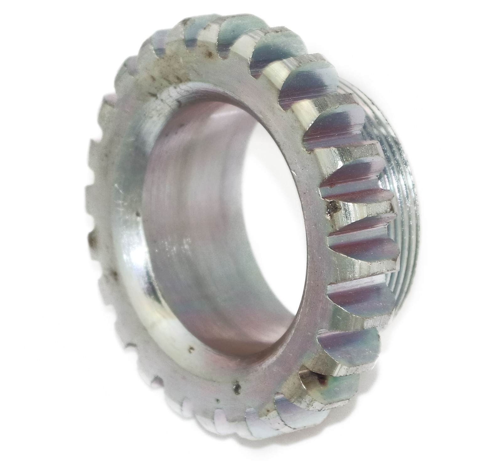 For Norton ES2 Commando 750 850 Exhaust Pipe Manifold Nut Lock Ring Set Of 2 