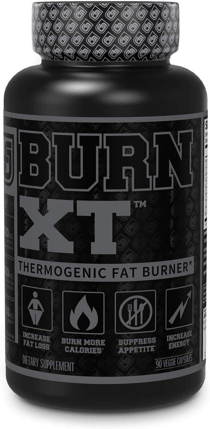 Burn XT Black Thermogenic Fat Burner - Weight Loss Supplement, Appetite Suppress