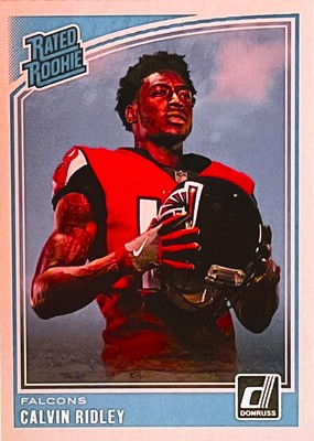 CALVIN RIDLEY ROOKIE 4 RC LOT-RATED ROOKIE-POWER HOUSE-CONTENDERS-STELLAR ROOKIE