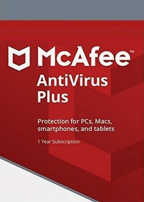 McAfee AntiVirus PLUS 2021 | 5 Geräte 1 Jahr | VOLLVERSION /Upgrade Security ☀️☀