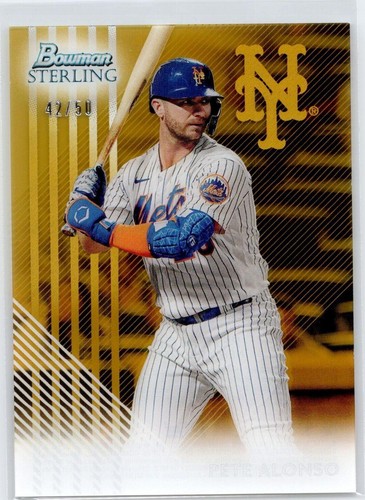 2021 Bowman Sterling Pete Alonso Recollections Black