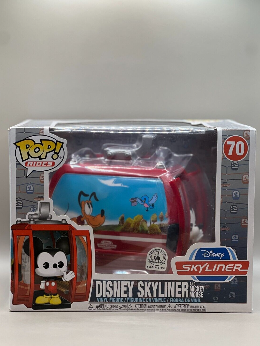 Funko Pop Vinyl Disney Skyliner and Mickey Mouse #70 (Disney