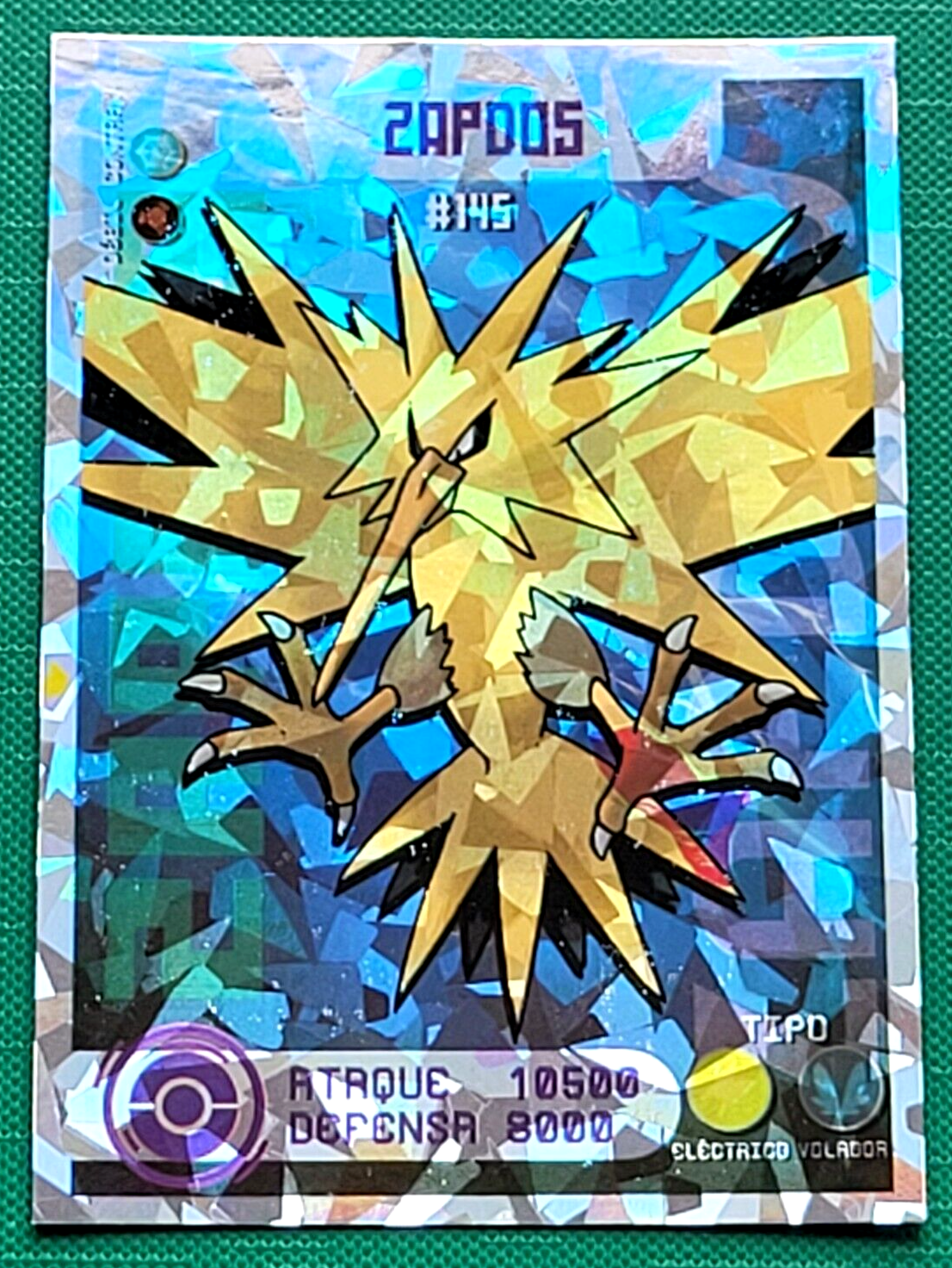 CARD POKEMON EJ VOL. VI #02 ZAPDOS 2020 Kanto PERU South