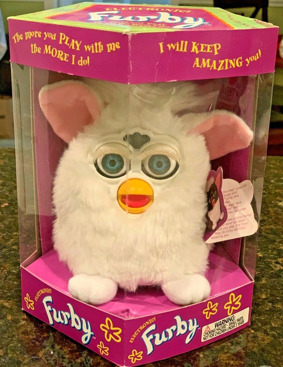 Furby's 1998 Original Lot of 4 (New Condition, Never Opened) !!!!!!!!!!!