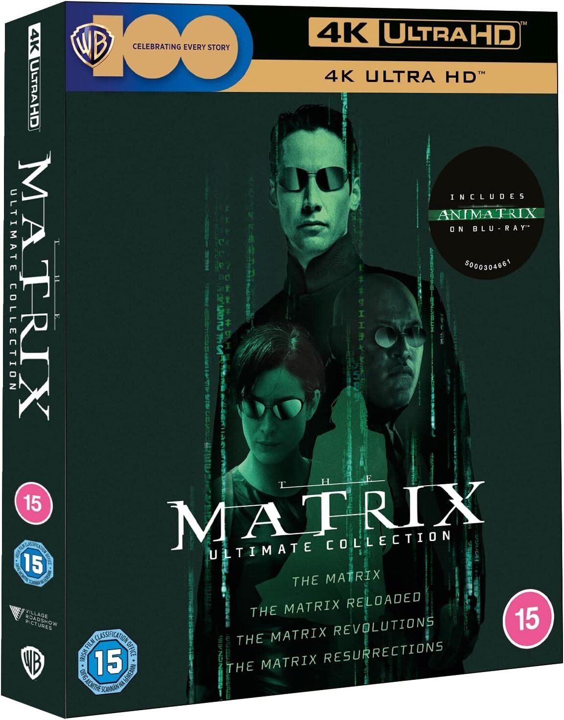 その他 The Matrix Trilogy [Blu-ray] Warner Home Video: The Matrix Trilogy Movies - Sci-Fi