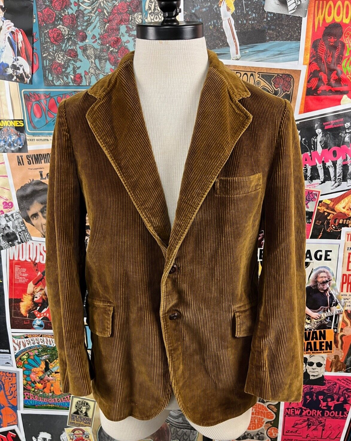 Vintage Men's 60s-70s Rust Brown WR Derby of San Francisco Vintage Men's 60s-70s Rust Brown WR Derby of San Francisco