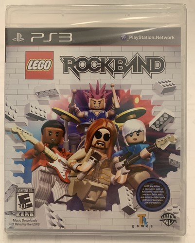 新品未開封　レゴロックバンド　海外版　ps3ソフト LEGO Rock Band PS3 (Brand New Factory Sealed US Version