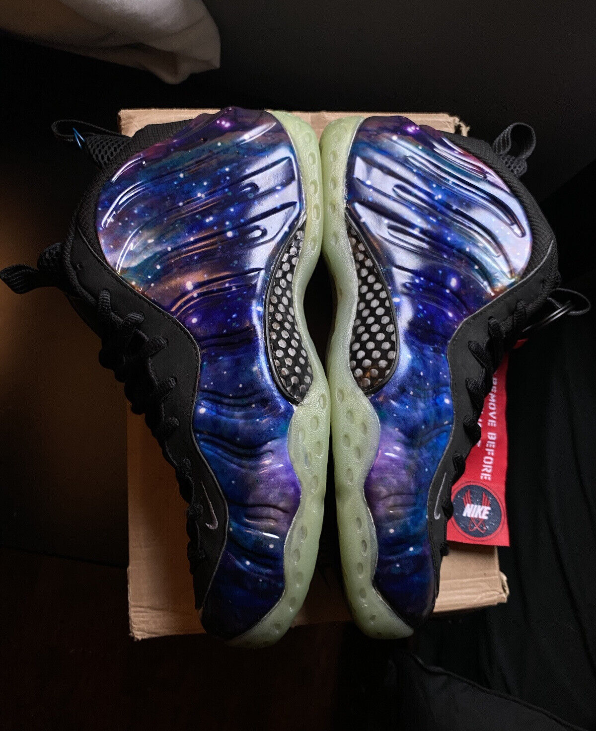 Size 10.5 - Nike Air Foamposite One NRG galaxy 2012 Size 10.5 - Nike Air Foamposite One NRG galaxy 2012