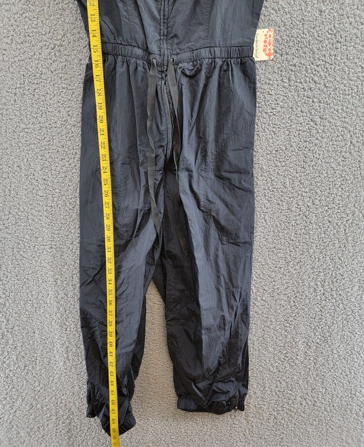 Free People Movement Down To Earth One-Piece Jumpsuit Women's S Black Sleeveless - Picture 8 of 17