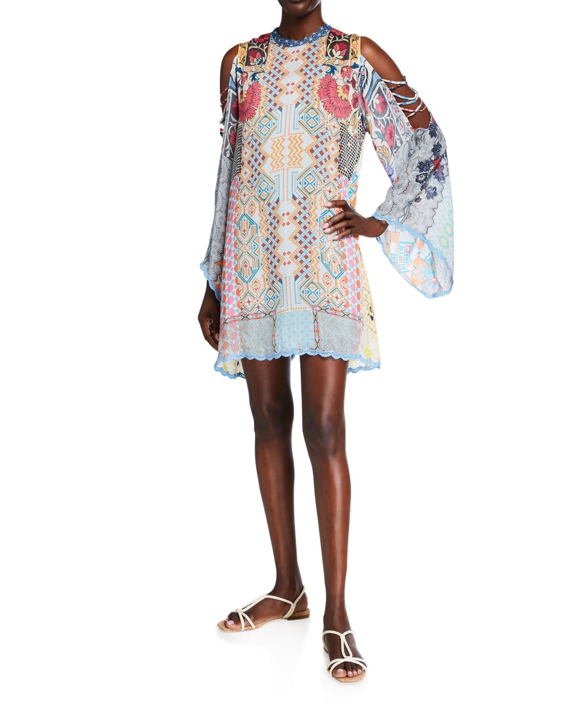 silk tunic dress