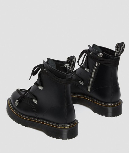 Pre-owned Rick Owens Dr Martens  1460 Bex Ds Ro Black Women's Size 7 Men's Size 6 Eu38 Uk5