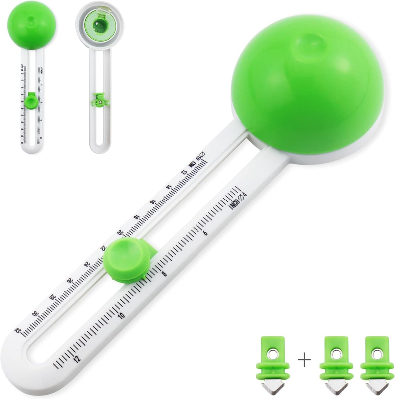 Circular Paper Cutter, Rotary Circle Cutter Cut Paper Trimmer Scrapbooking Tool