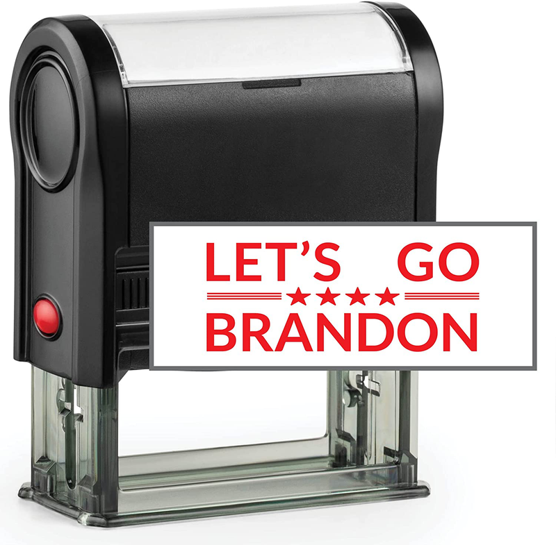 Let'S Go Brandon Self Inking Rubber Stamp