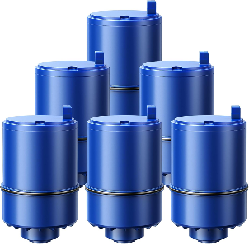 6 Pack RF9999 Faucet Mount Filter for PUR Faucet Filtration Systems
