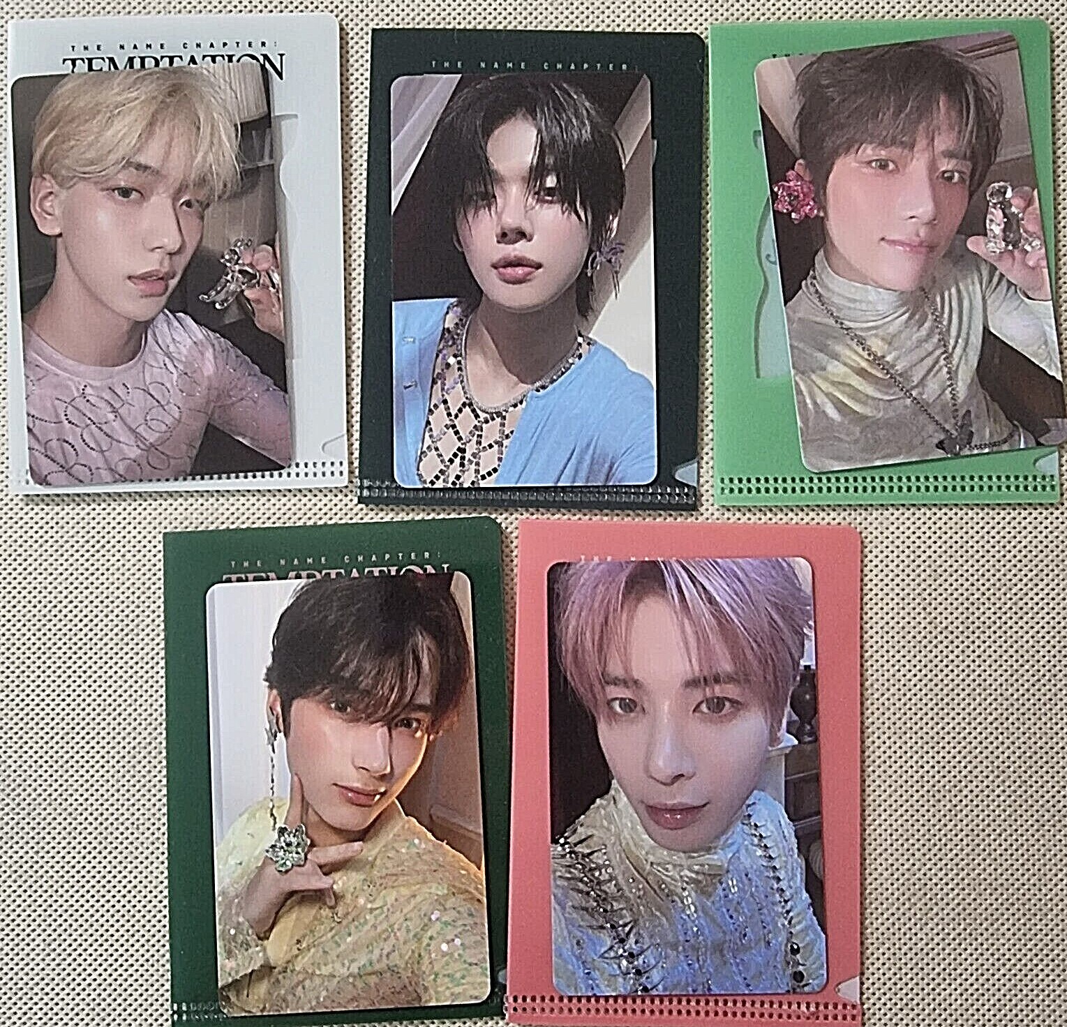 TXT THE NAME CHAPTER:TEMPTATION ALBUM WEVERSE LUCKY DRAW TXT THE NAME CHAPTER:TEMPTATION ALBUM WEVERSE LUCKY DRAW
