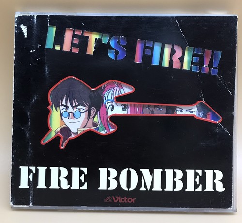 CD Macross 7 LET 'S FIRE !! FIRE BOMBER Japanese Anime Music