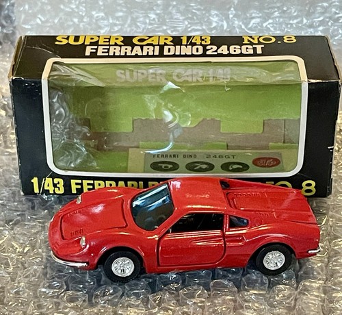 京商　Ferrari DINO 246GT 1/43 Looksmart 1:43 Ferrari Dino 246 GT Black Japan 