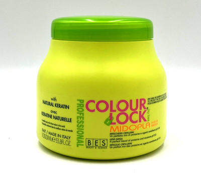 BES Beauty & Science  Hair Mask Midopla Color Lock With Natural Keratin 33.8 oz
