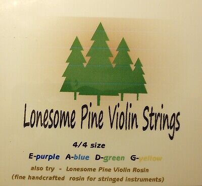 LONESOME PINE VIOLIN STRINGS- 2 sets with free ship in US good strings for the $