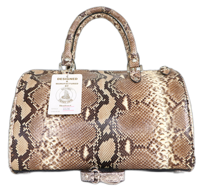 Snake leather best sale bag