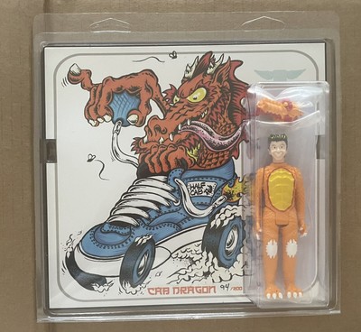 Hasnotalent Steve Caballero Autograph MIP Cab Dragon Half Cab Action Figure Vans