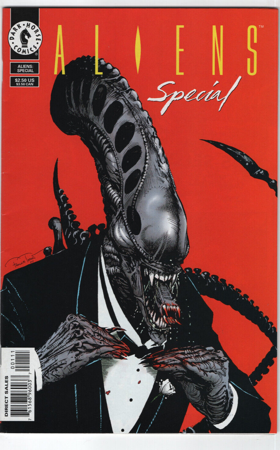 『Aliens』Dark Horse Comics Aliens Special #1 1997 Dark Horse Horror Comic Iconic Tuxedo