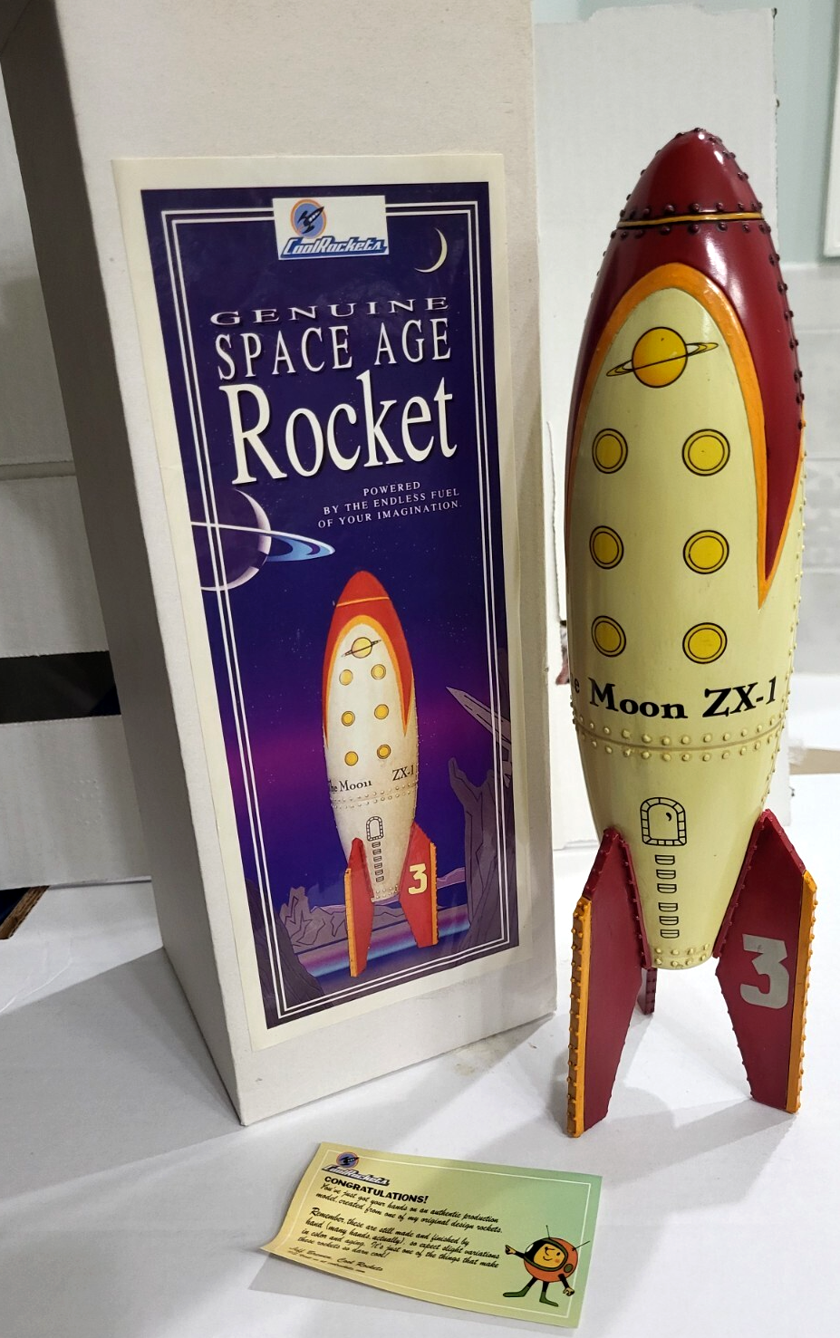 メイ Jeff Brewer Cool Rockets Collection Ship #3 The Moon ZX-1