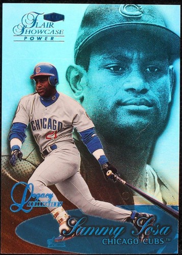 SAMMY SOSA 1999 Flair Showcase Row 3 #2 Legacy Collection Parallel 