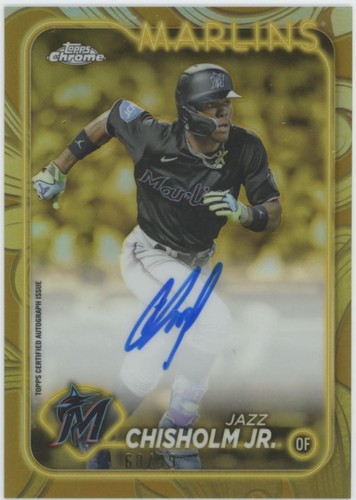 2024 Topps Gilded Collection - Jazz Chisholm #CGA-JCJ