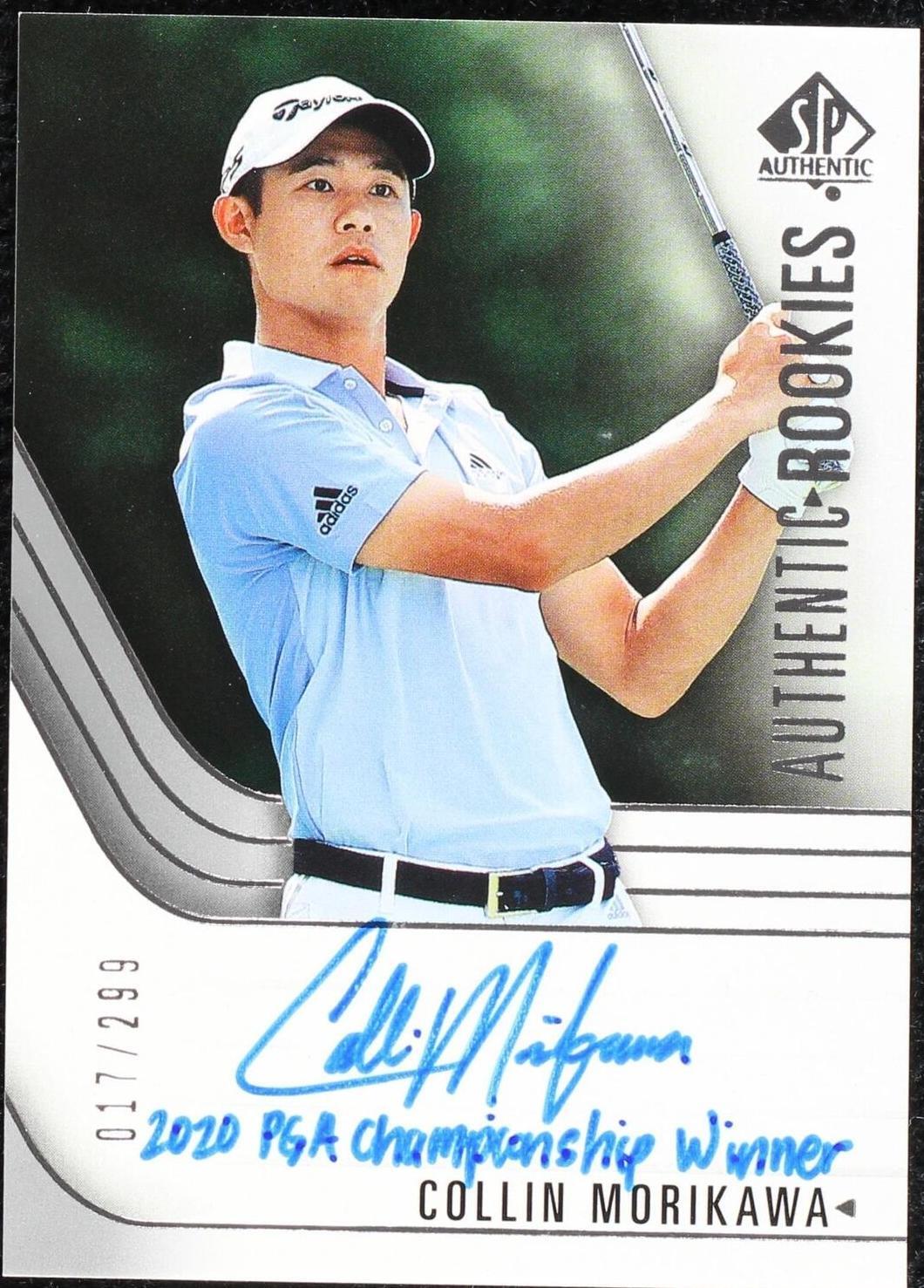 2021 SP Authentic - Collin Morikawa #117
