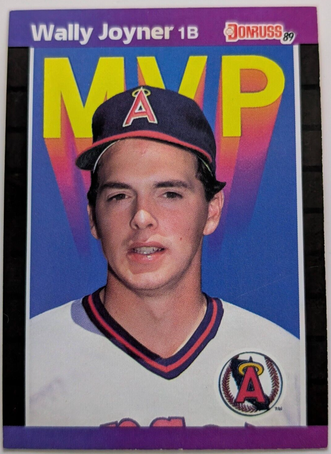 1989 Donruss Baseball - MVP - #BC-21 Wally Joyner - Angels