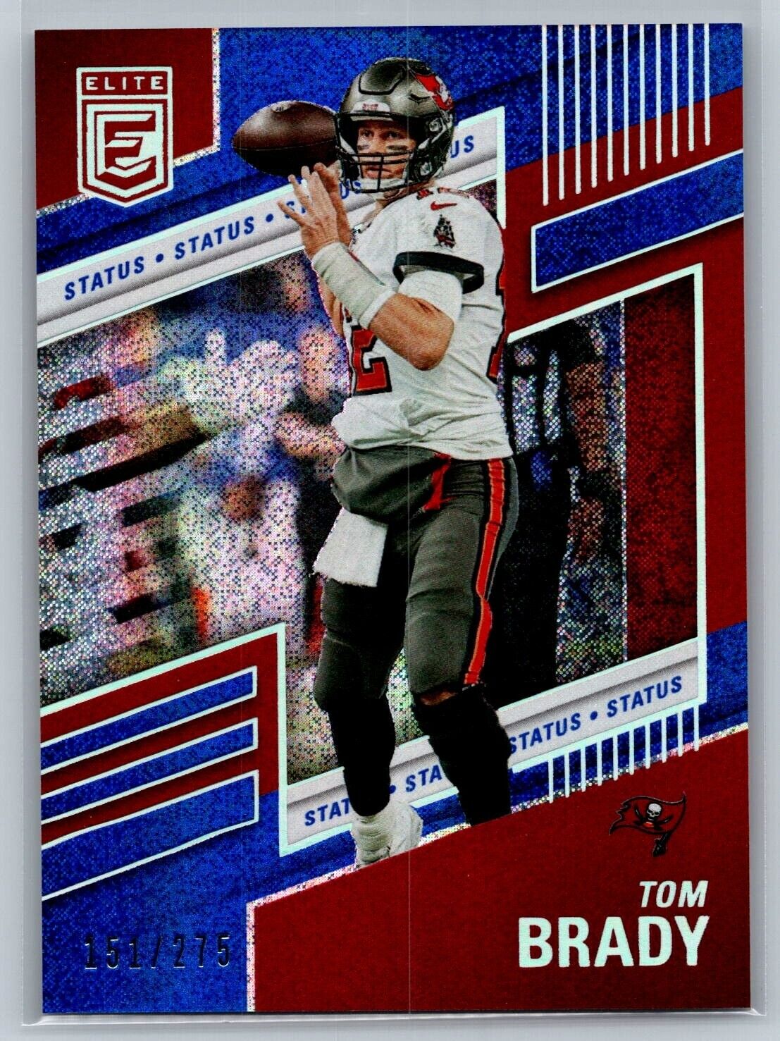 2022 Panini Donruss Elite - Status Blue Sparkle #53 Tom 2022 Panini Donruss Elite - Status Blue Sparkle #53 Tom