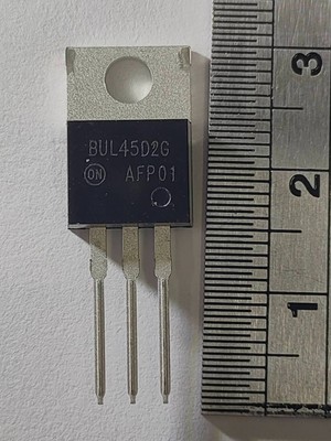 (500 pcs/lot ) ONSEMI Bipolar Transistors (BUL45D2G) BJT 5A 400V 75W NPN [NEW]