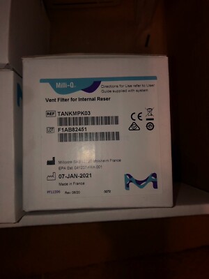 NIB Millipore TANKMPK03, Vent Filter for water tank/reservoir