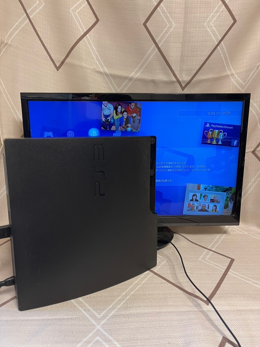SONY - PlayStation3｜PS3 160GB CECH-3000A SONY PS3 PlayStation 3 160GB CECH-3000A Black Used with Box