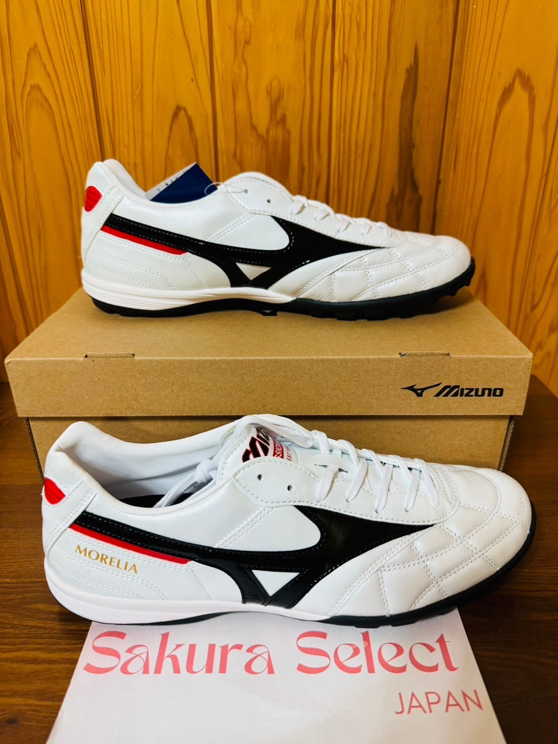 新品未使用　MIZUNO モレリア　Q1GB1902 09　27cm MIZUNO ◇◇【特価】 ＜ミズノ＞ モレリアTF(フットサル)[ユニ