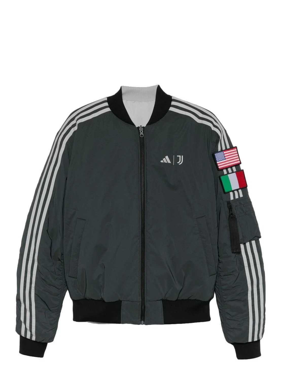 Adidas Juventus x NASA Italy USA Reversible Bomber Jacket