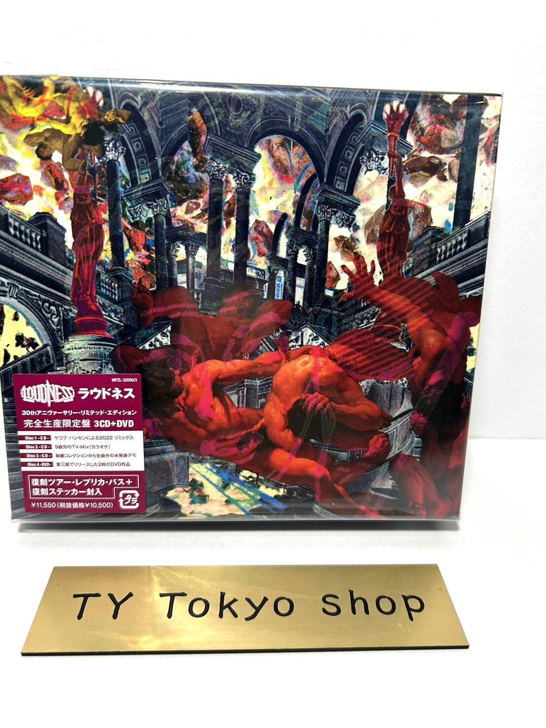 LOUDNESS LOUDNESS 30th ANNIVERSARY LIMITED EDITION 3 CD DVD